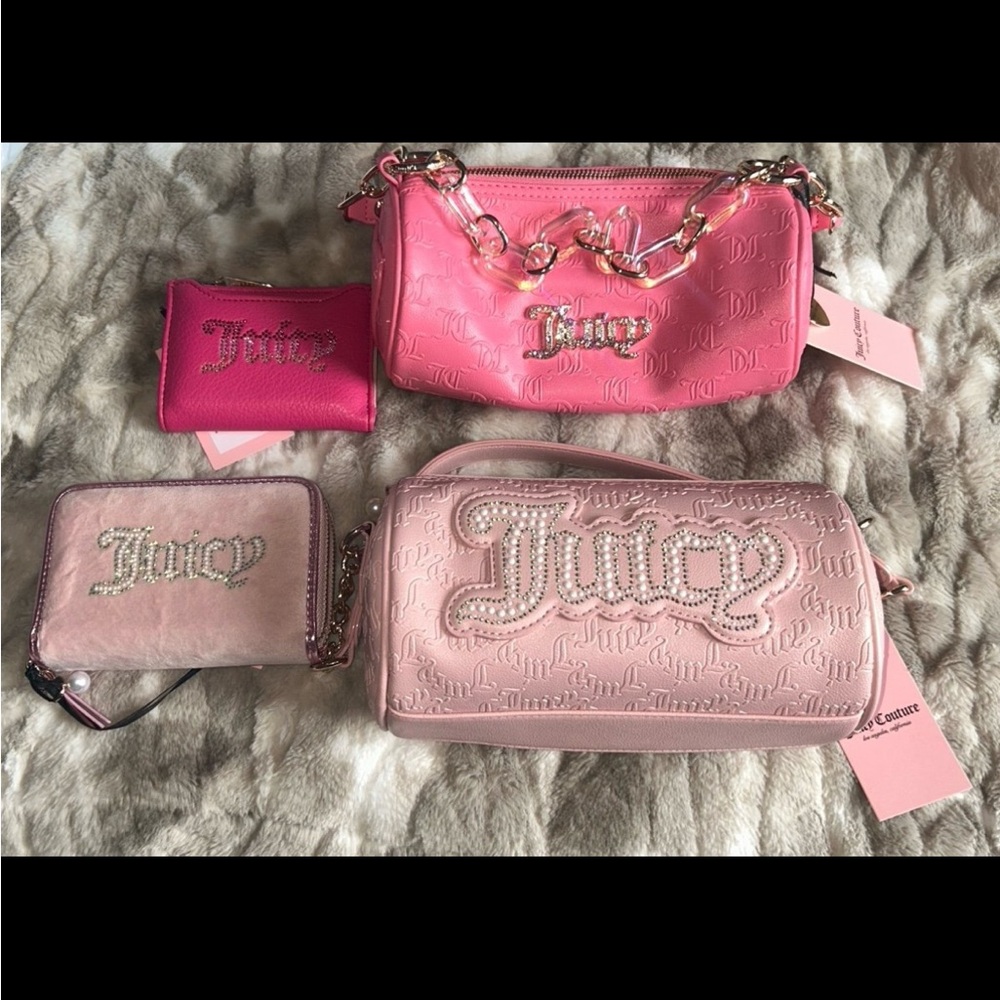 Juicy Couture Pink Crossbody Bag Collection